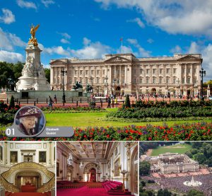 کاخ باکینگهام (Buckingham palace)، لندن، انگلستان 6.7 میلیارد دلار
