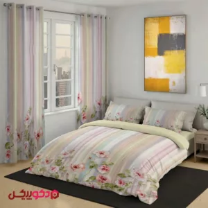 روتختی دونفره گلدار رزا BD1791